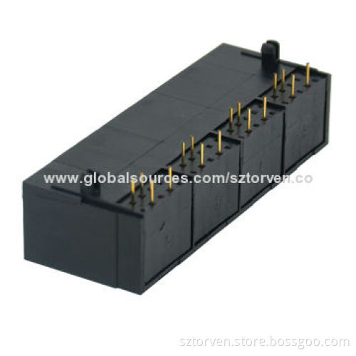 RJ45 Connector, Side Entry Modular Jack 1 x 4, Jack Available in 1 x 1-1 x 8-Pole, 1.5A Current